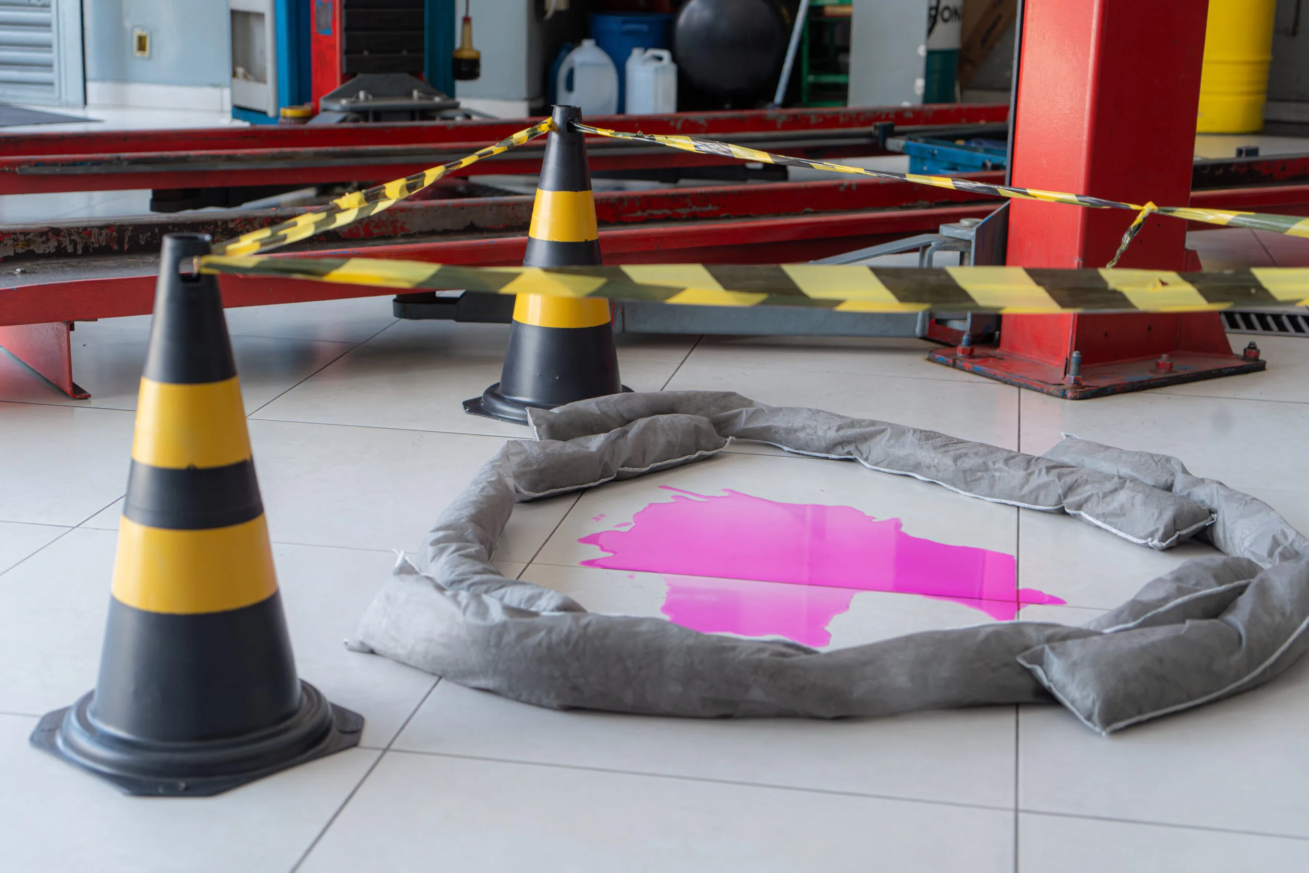 Lupa Ambiental | Situação de Uso Kits Ambientais 50 e 100 Litros Absorvente Linha Cinza