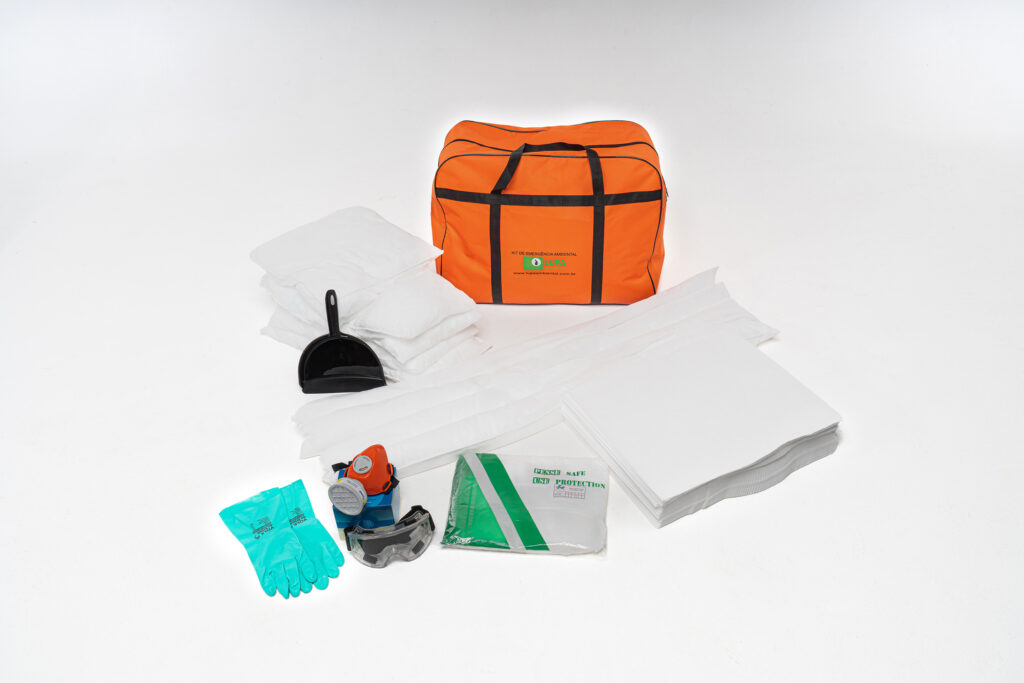 Lupa Ambiental | Kit de Emergência Ambiental 50 Litros com Bolsa Linha Branca